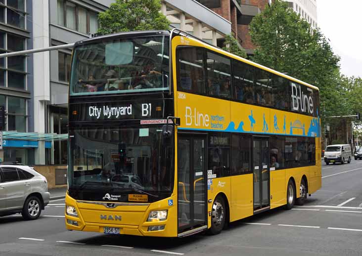 Sydney Buses MAN ND323F Gemilang BLine 2854
